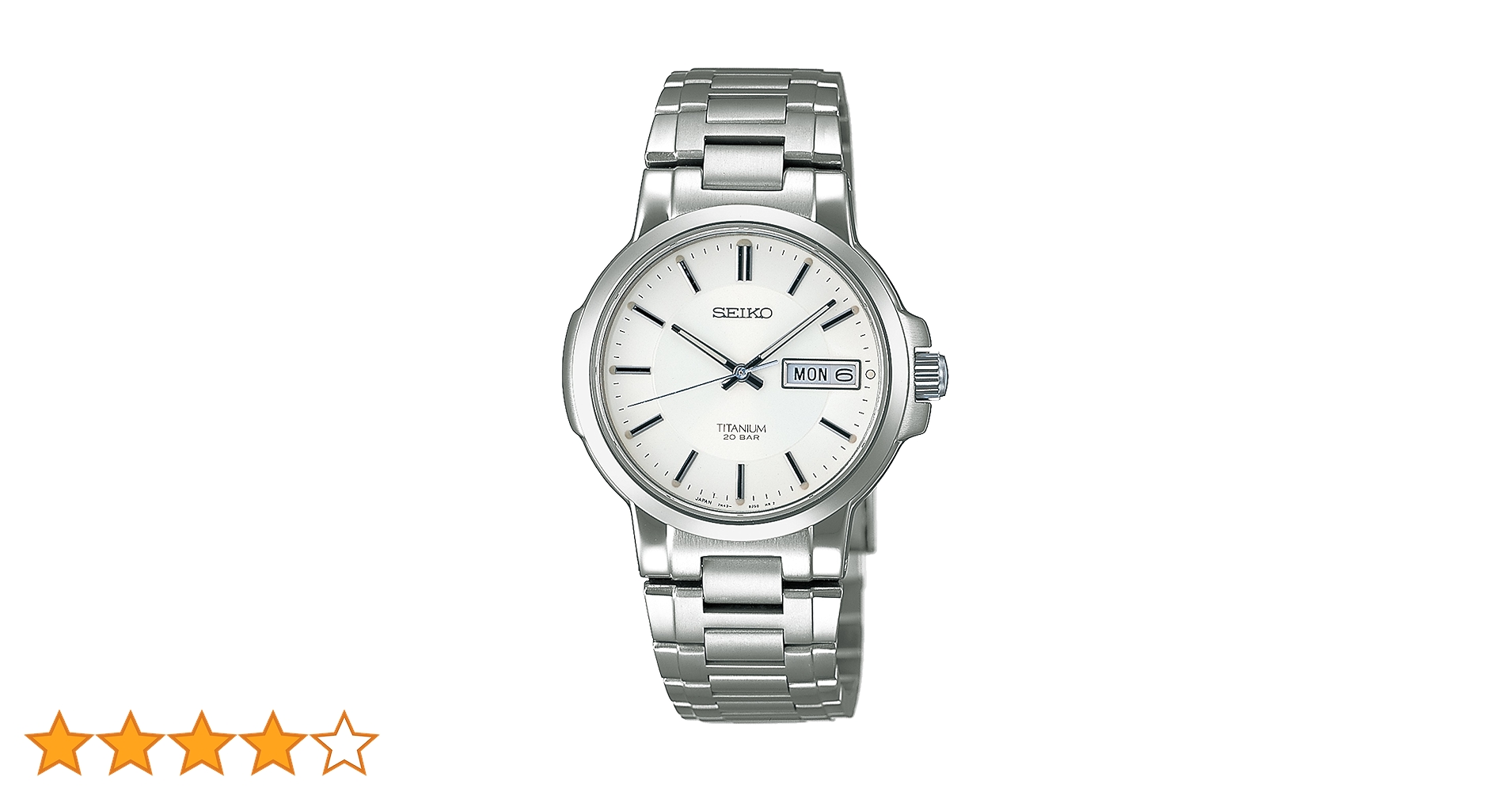 SEIKO チタン製　ホワイト SCDC055 セイコーセレクション Seiko Selection SCDC055 | Sakurawatches.com